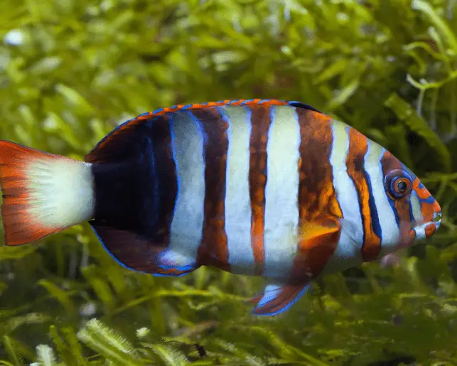 harlequin tuskfish